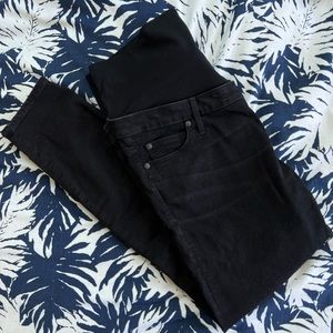Gap true skinny maternity jeans (long)